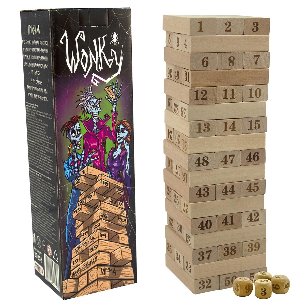Гра Wonky Strateg | Дерев'яна вежа | Купити