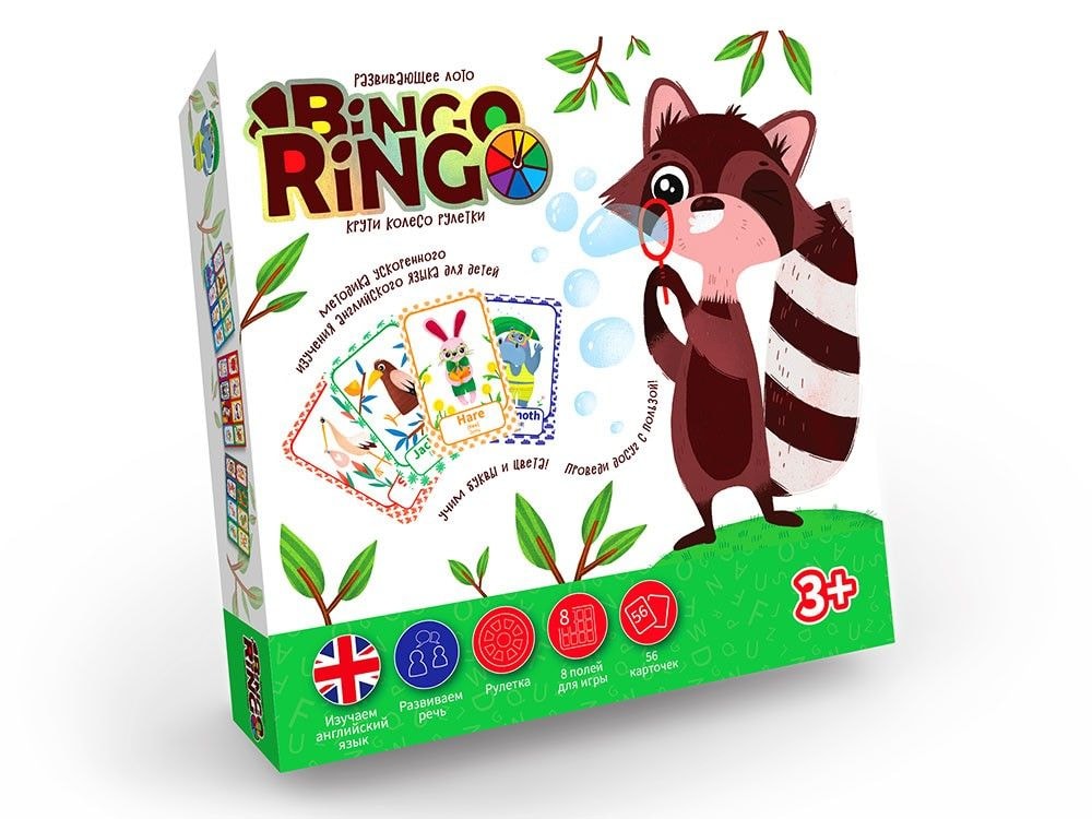 Настільна гра Bingo Ringo | Київська фабрика іграшок