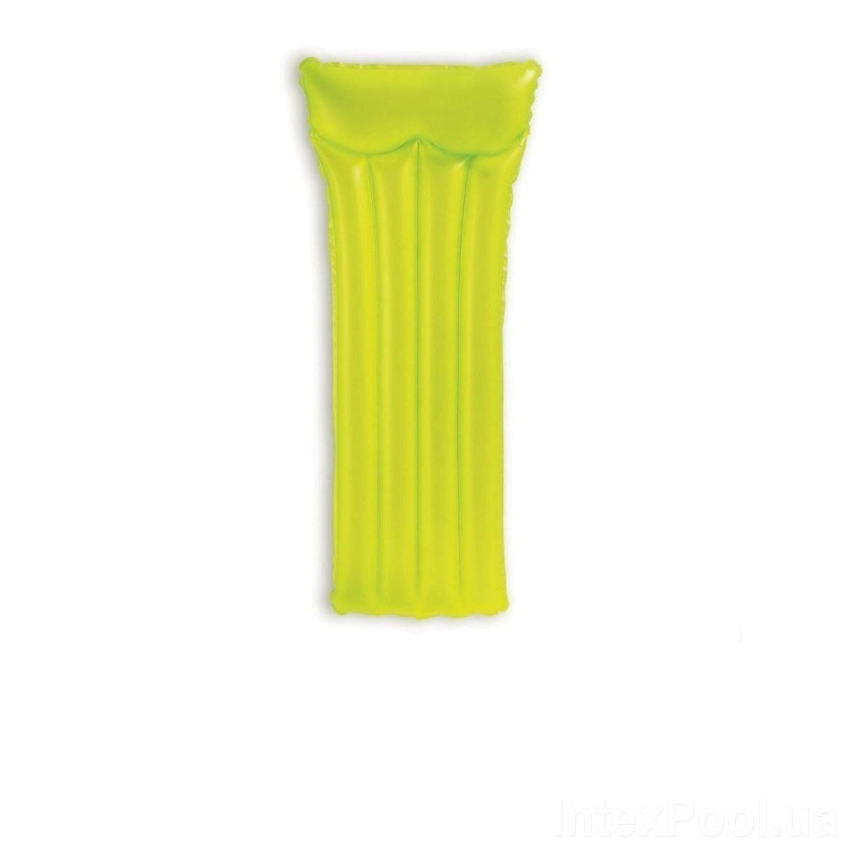 Матрац-плотик Intex салатовий 183x76 см