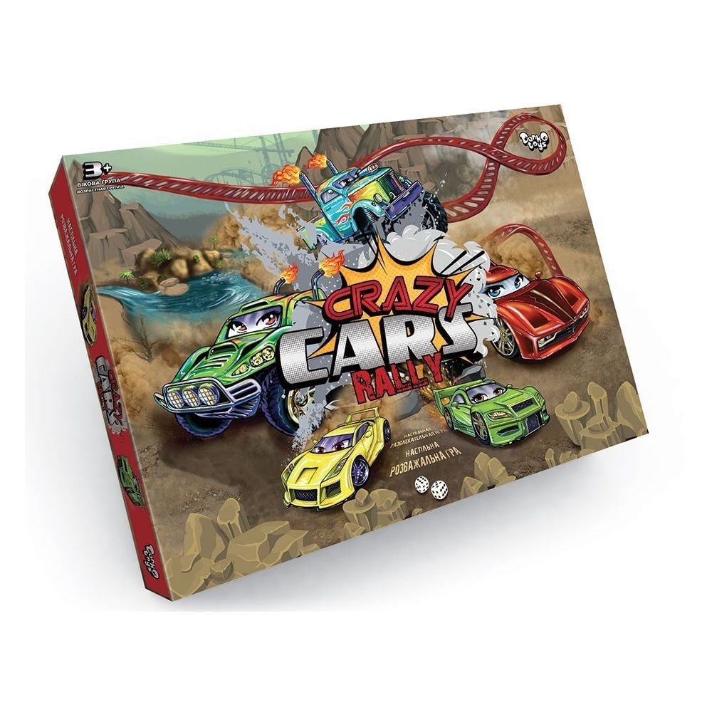 Настільна гра Crazy Cars Rally купити