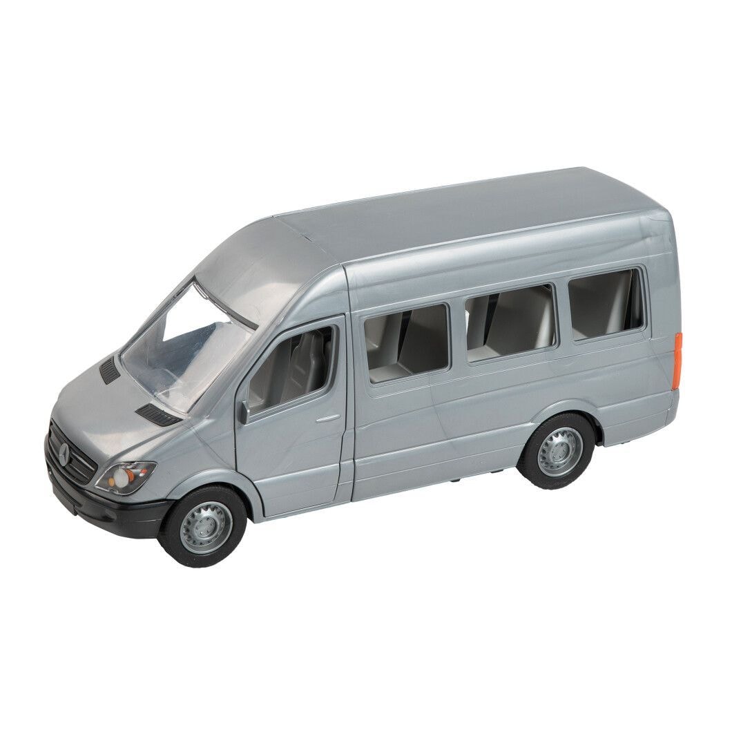 Іграшкова машина Mercedes Sprinter пасажирська сіра – купити