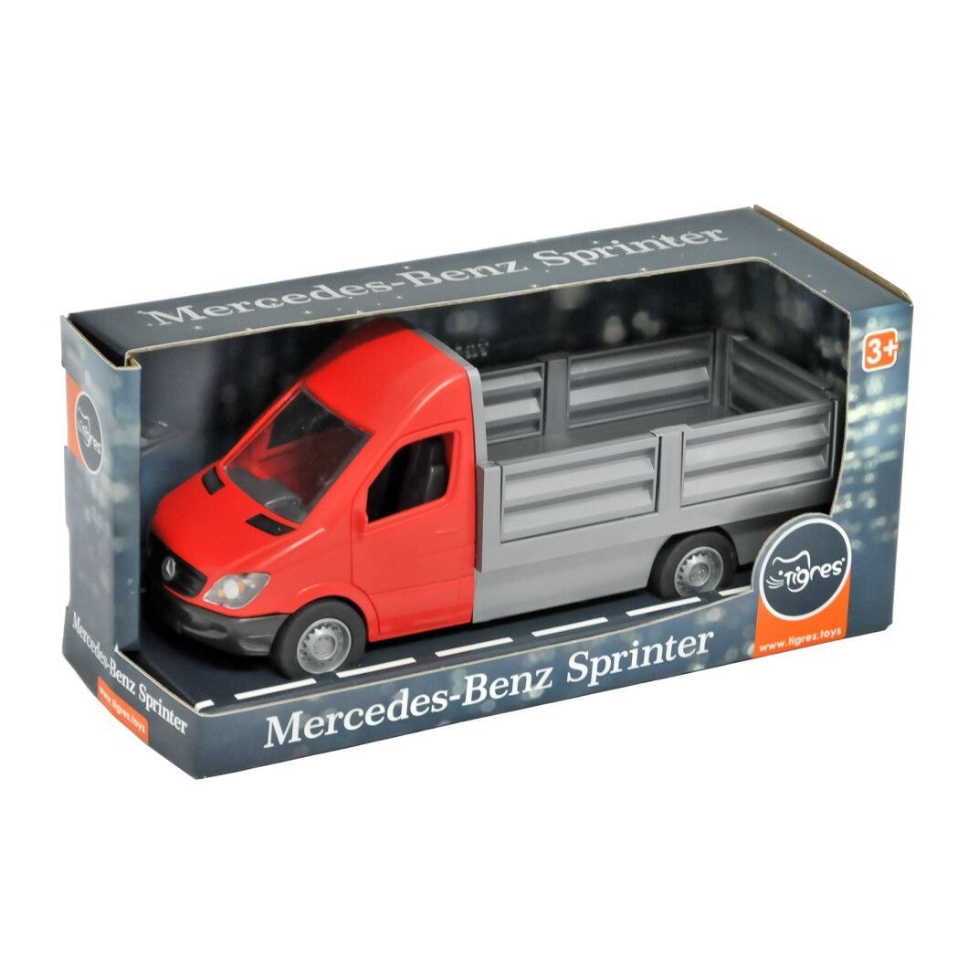 Машинка бортова Mercedes-Benz Sprinter червоний