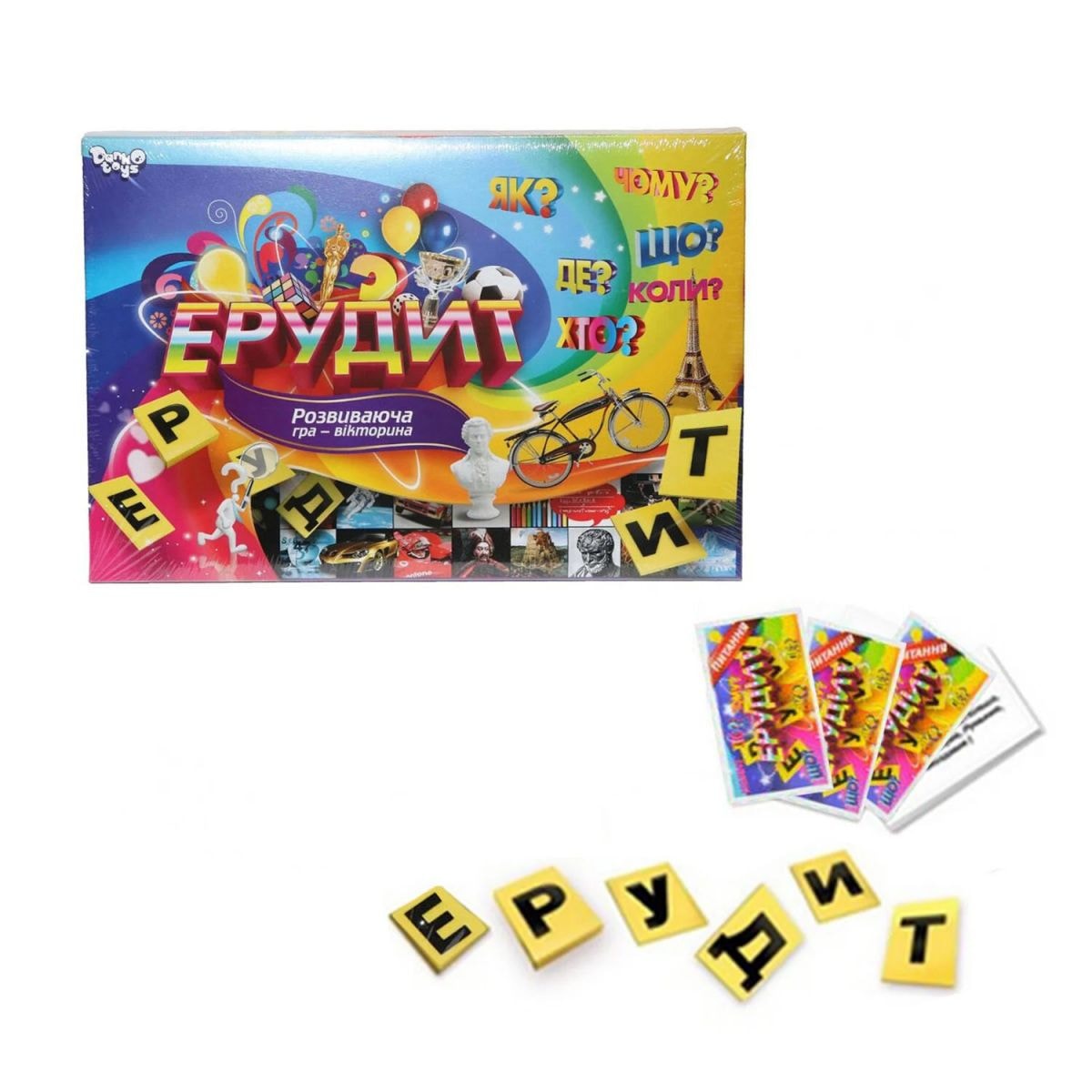 Настільна гра Ерудит (укр) | Dankotoys