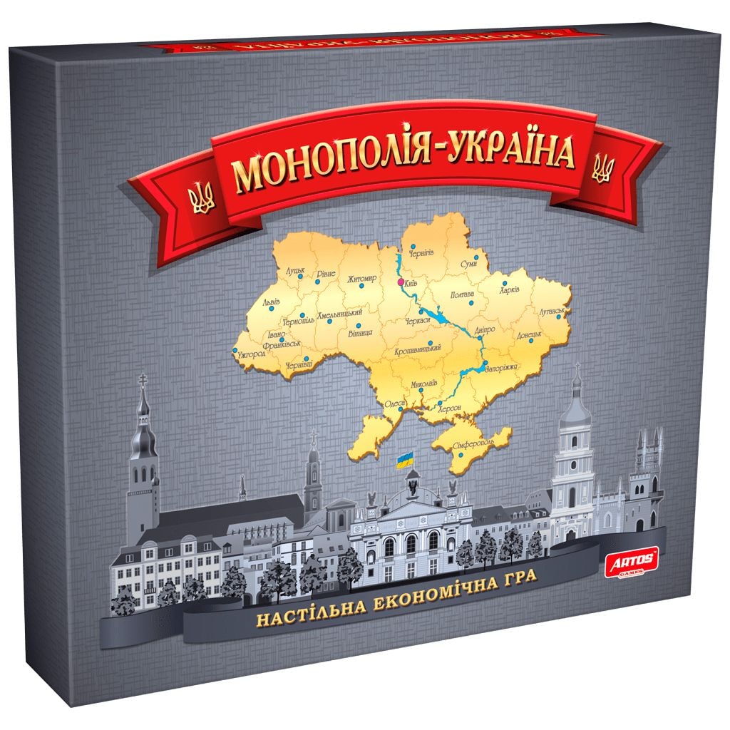 Настольная игра Монополия Украина (укр) – купить
