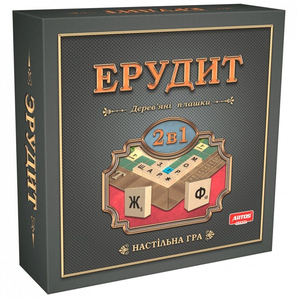 Настольная игра "Эрудит" на украинском - купить