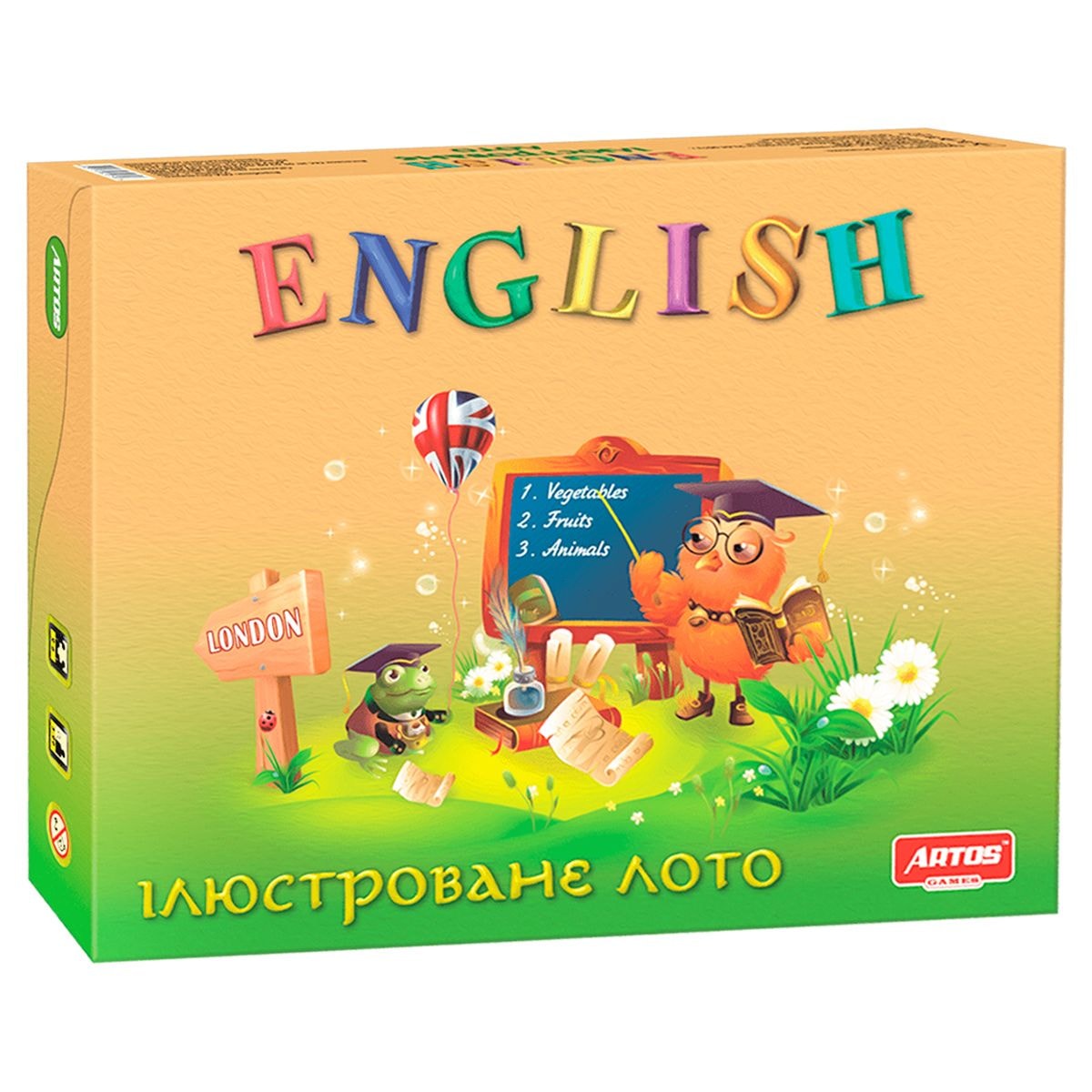 Лото ENGLISH Artos games - купити
