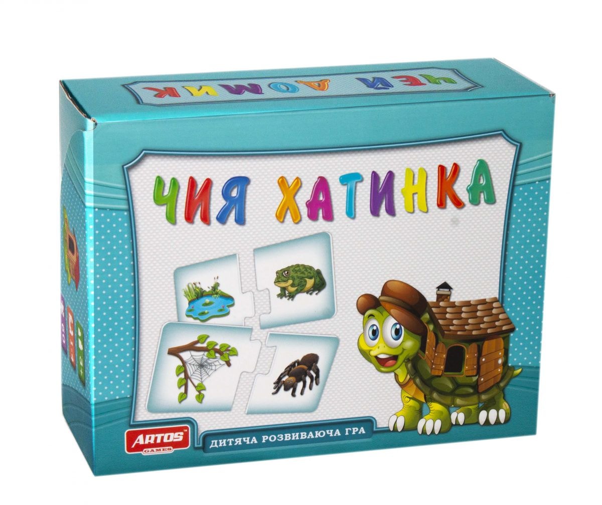 Детская развивающая игра "Чей домик" - купить