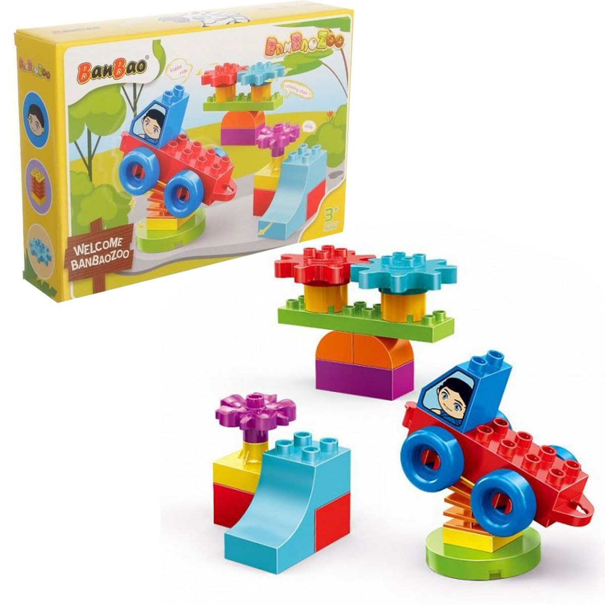 Конструктор Дитячий майданчик BanBao 20 деталей