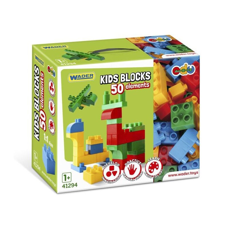 Конструктор Kids Blocks 50 елем. – купити в Україні