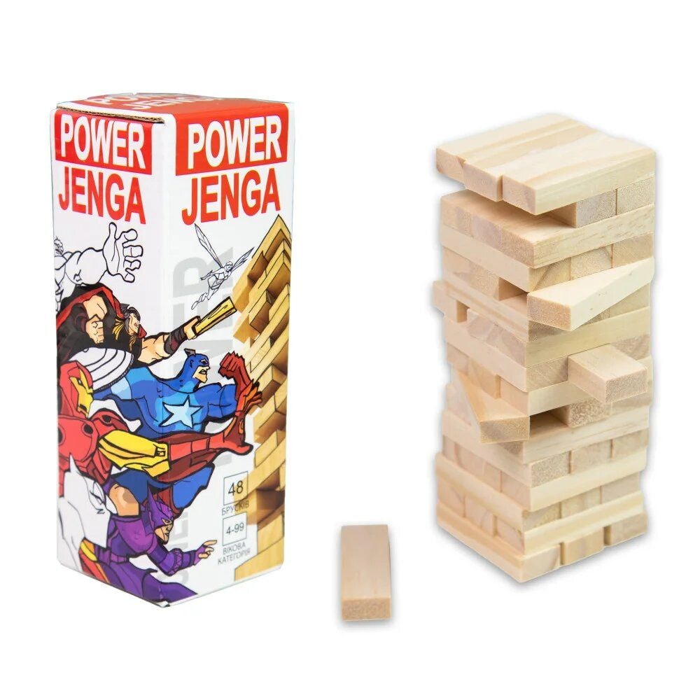 Настільна гра Power Jenga міні – купити в Україні
