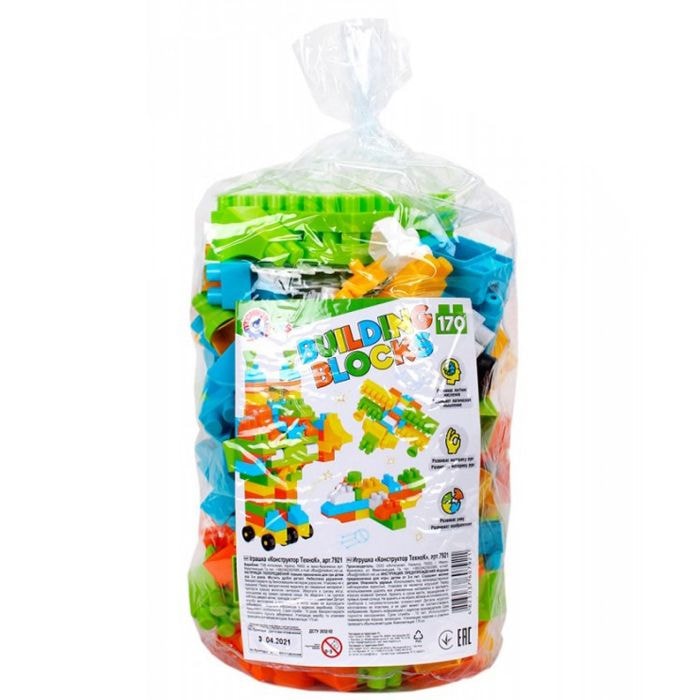 Конструктор блочний Building Blocks 170 деталей – купити