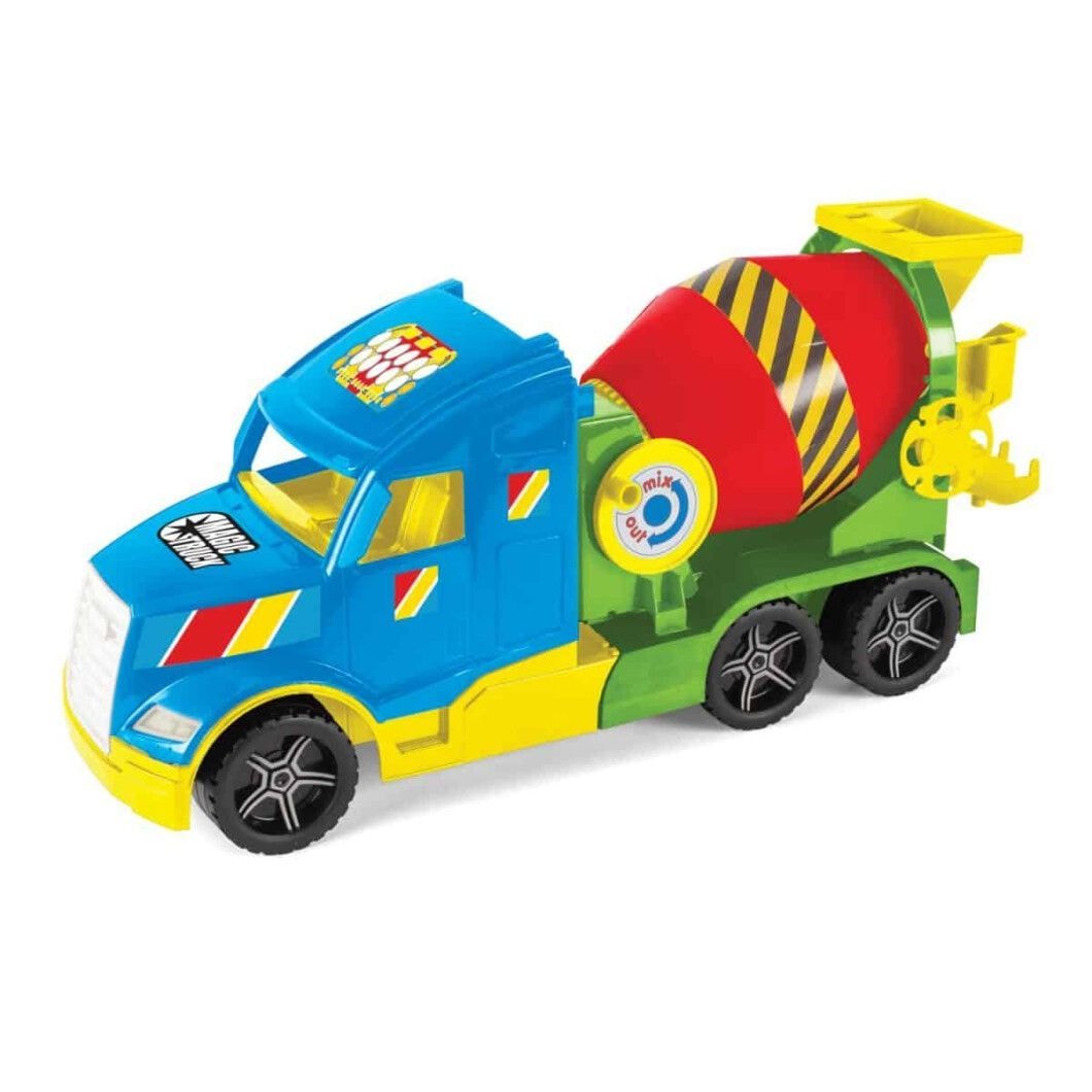 Пластикова машинка Magic Truck Бетонозмішувач 60 см