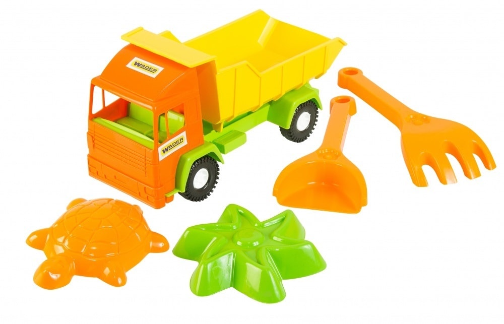 Песочный набор с машинкой Mini truck Wader