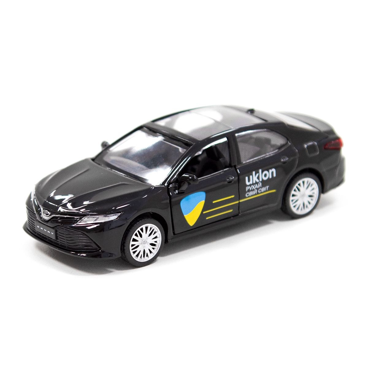 Машинка металева Toyota Camry Uklon чорна – купити в Україні