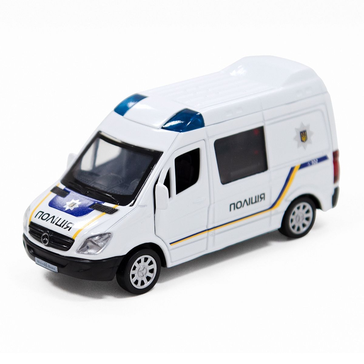 Машинка металева Mercedes-Benz Sprinter Поліція купити