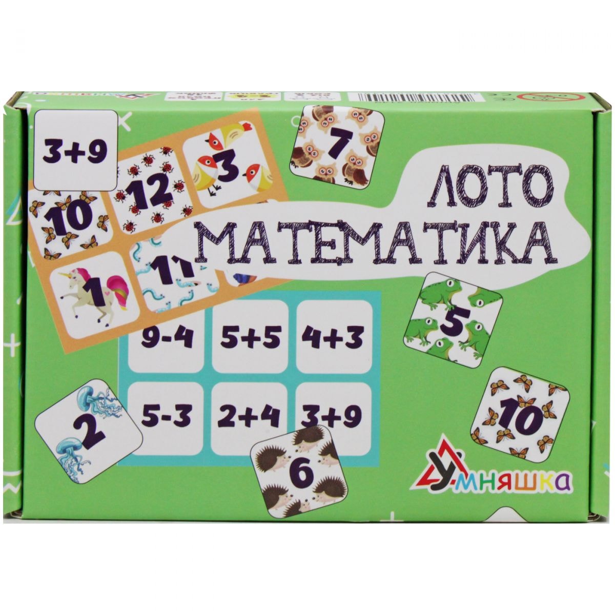Настільна гра Лото математика (укр)