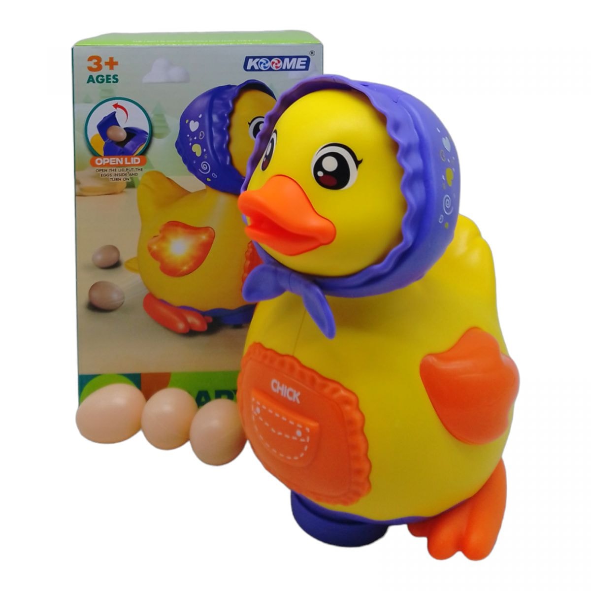 Интерактивная игрушка Уточка несет яйца