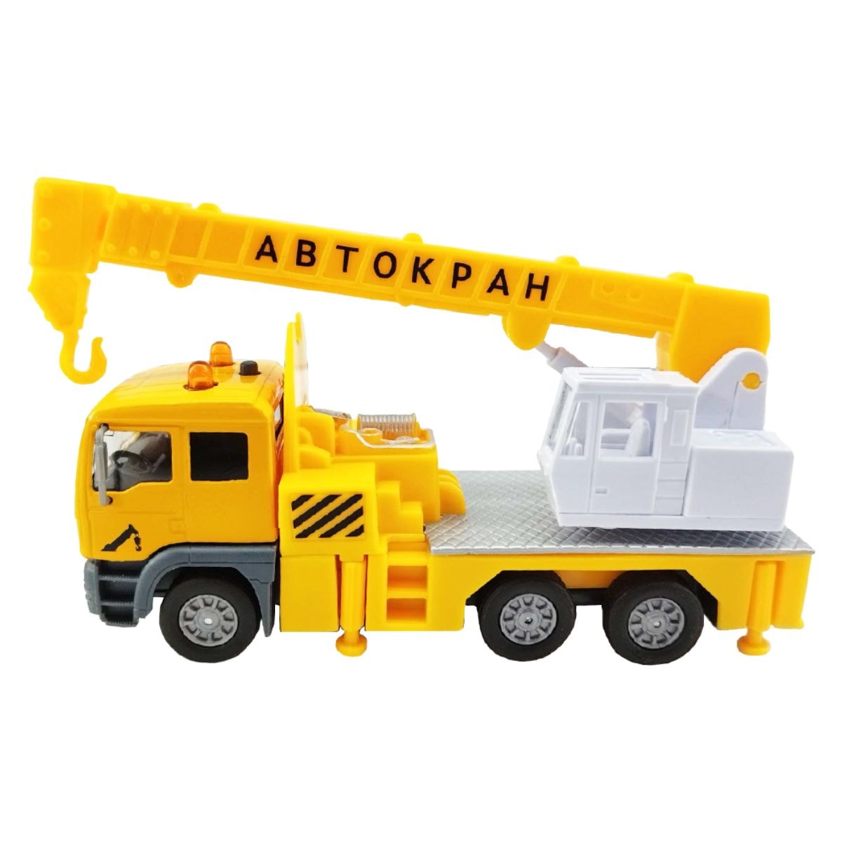 Машинка інерційна Автокран світло звук
