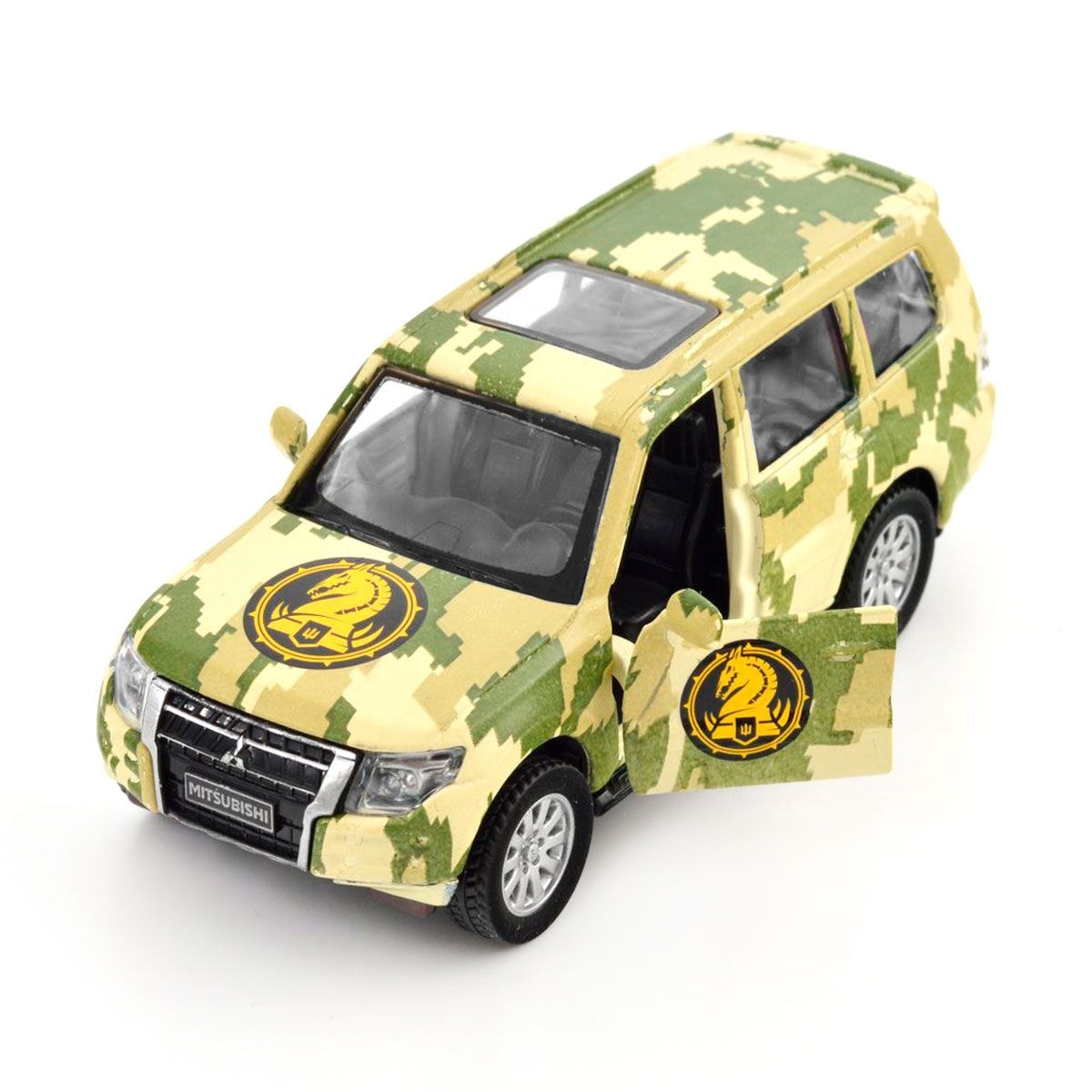 Машинка металева TechnoDrive Mitsubishi Pajero 47 ОМБр