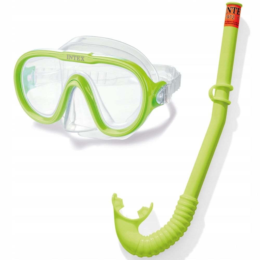 Маска і трубка Aquaflow Play салатовий Intex