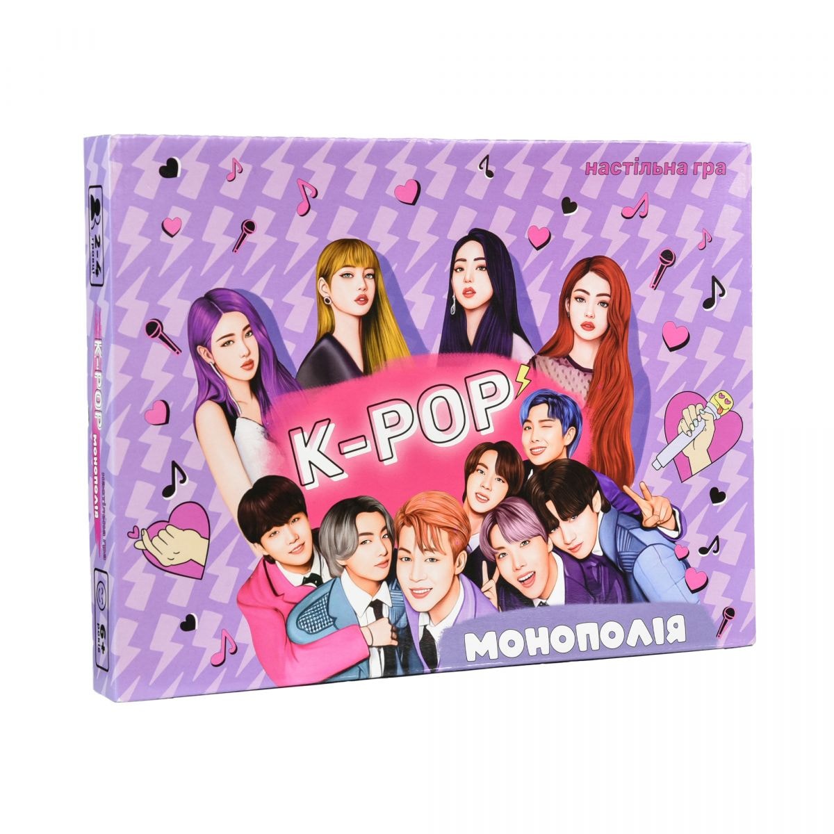 Монополія K-POP настільна гра українською купити