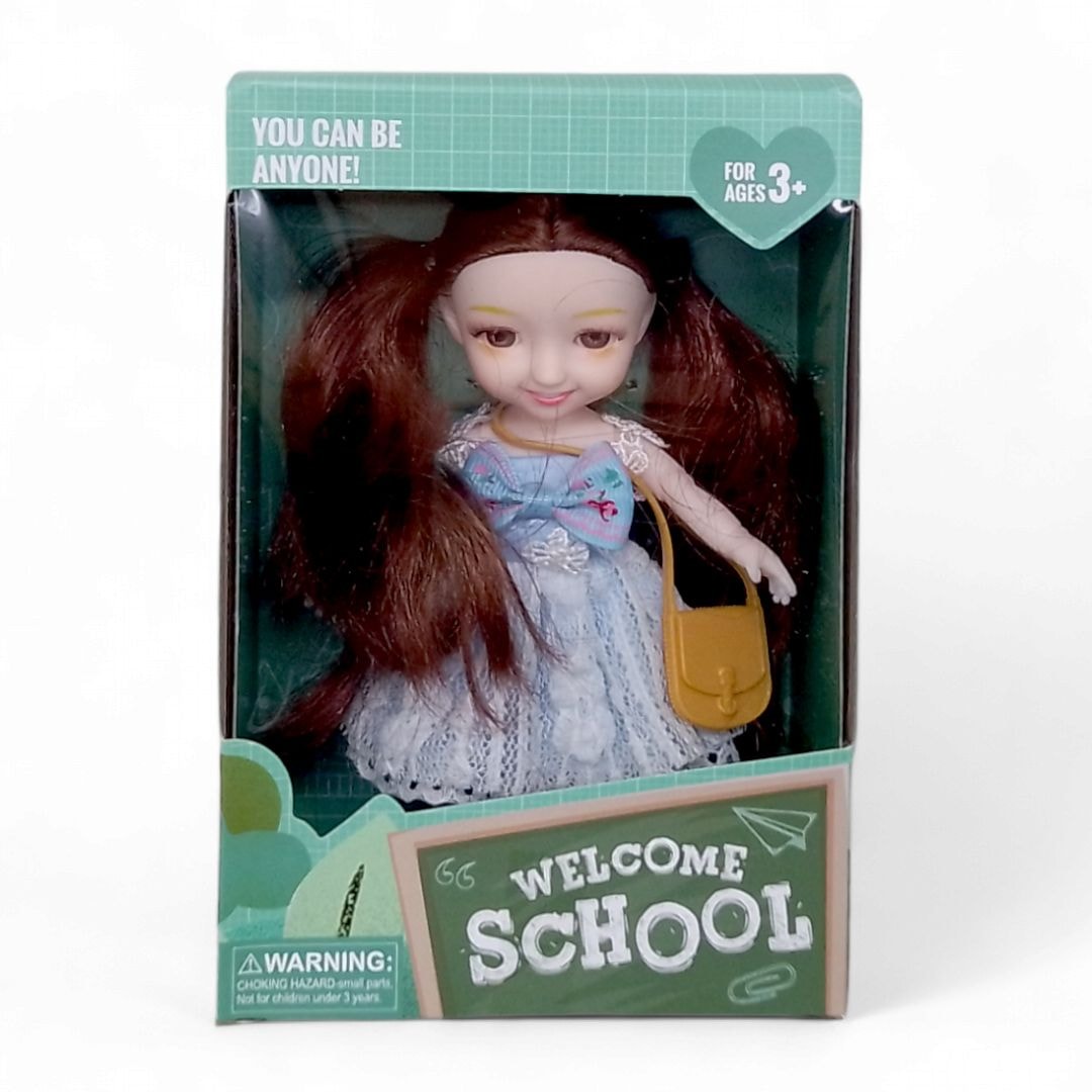 Кукла шарнирная Welcome School 15 см