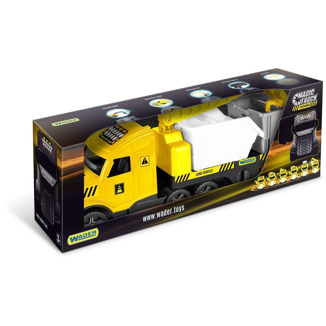 Машинка-гігант Magic Truck Technic з контейнерами 79 см