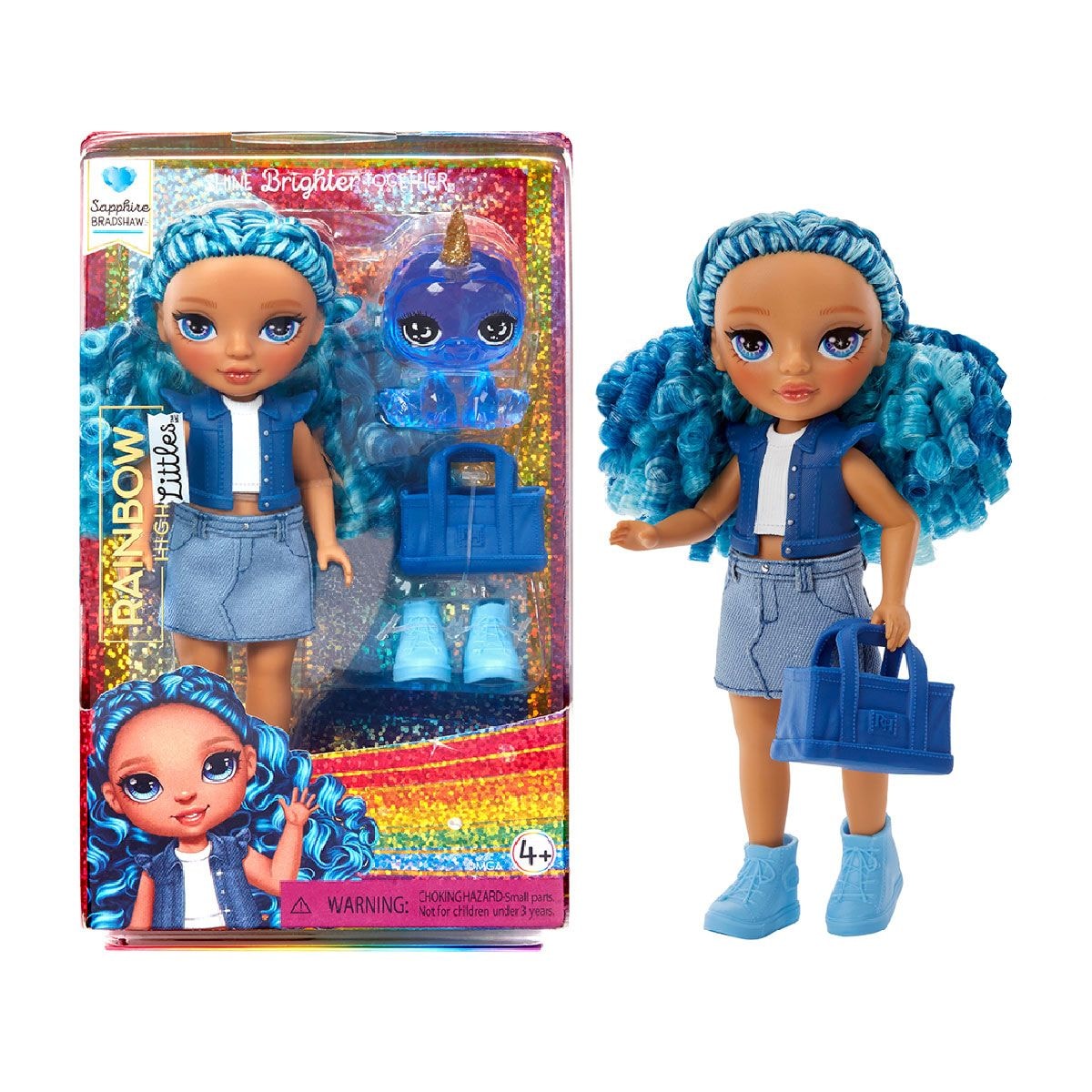 Кукла Rainbow High Littles Сапфира с набором