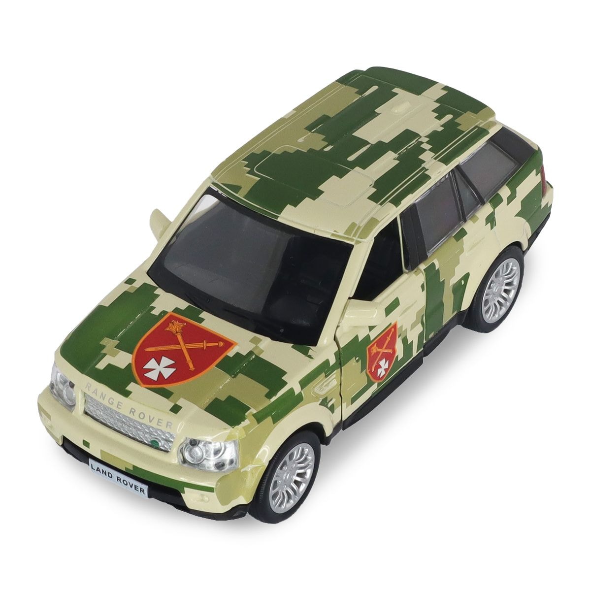 Автомодель Land Rover Range Rover Sport Шеврони Героїв ОК Захід