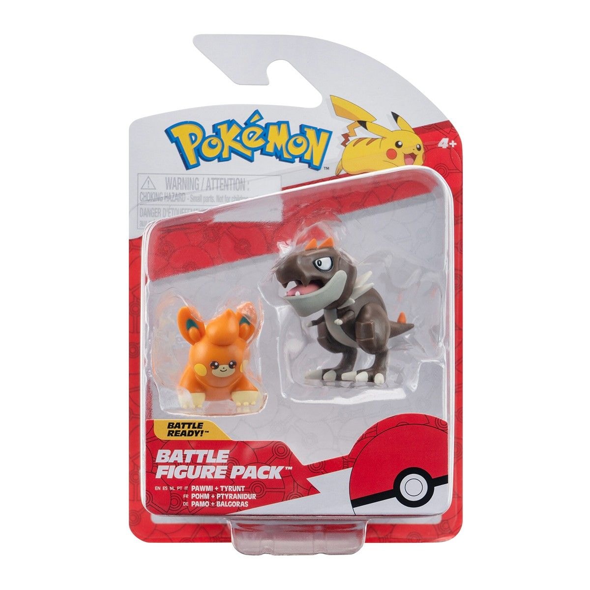 Набір фігурок Pokemon W17 Тайрант і Павмі