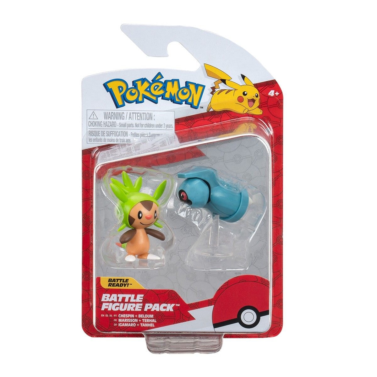 Купити набір Pokemon Чеспін і Белдум