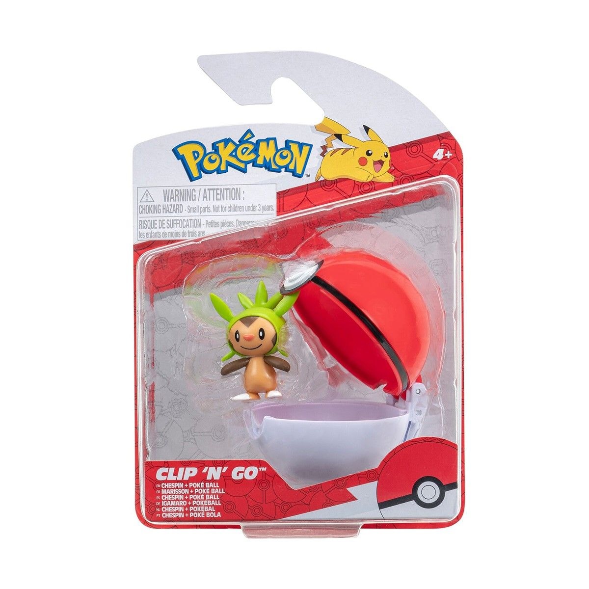 Набір Pokemon Чеспін в покеболі W14 – купити в Україні