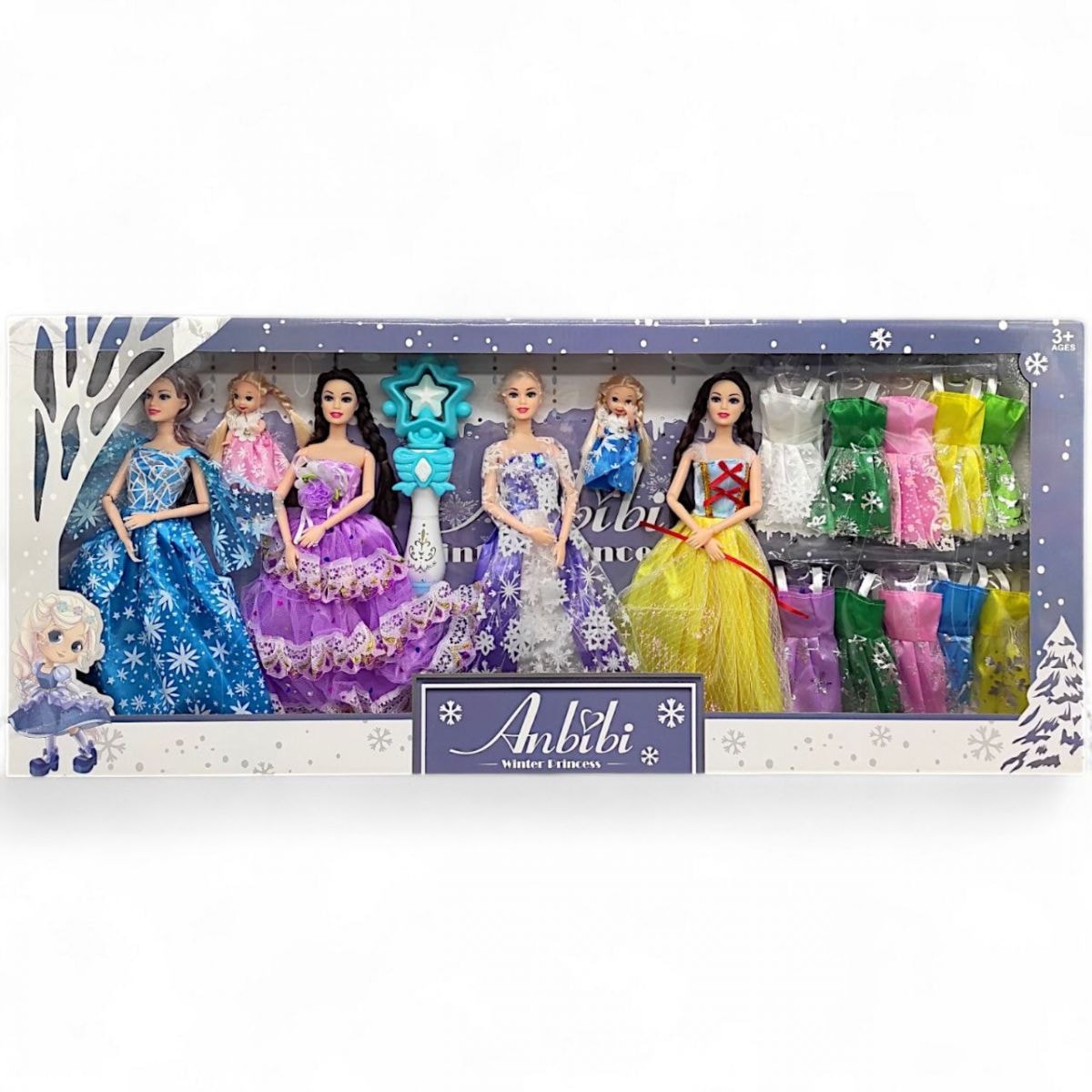 Набор кукол Anbibi «Winter Princess» (6 кукол)