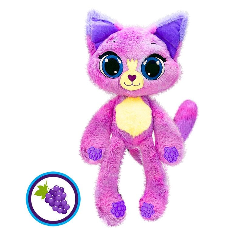 М'яка іграшка Bubble Pops Виноградне кошеня 34 см