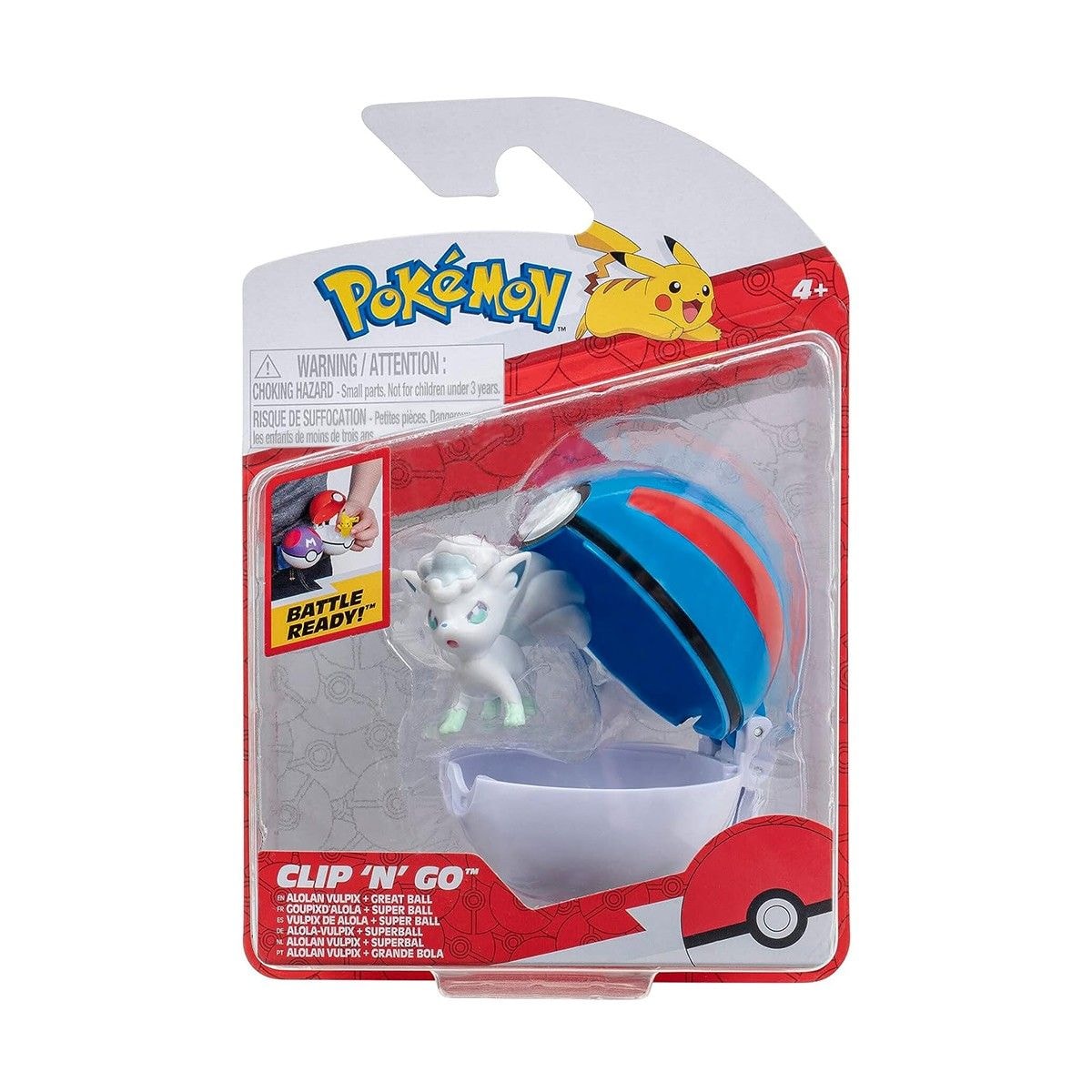 Pokemon Алола Вульпікс – ігровий набір з покеболом