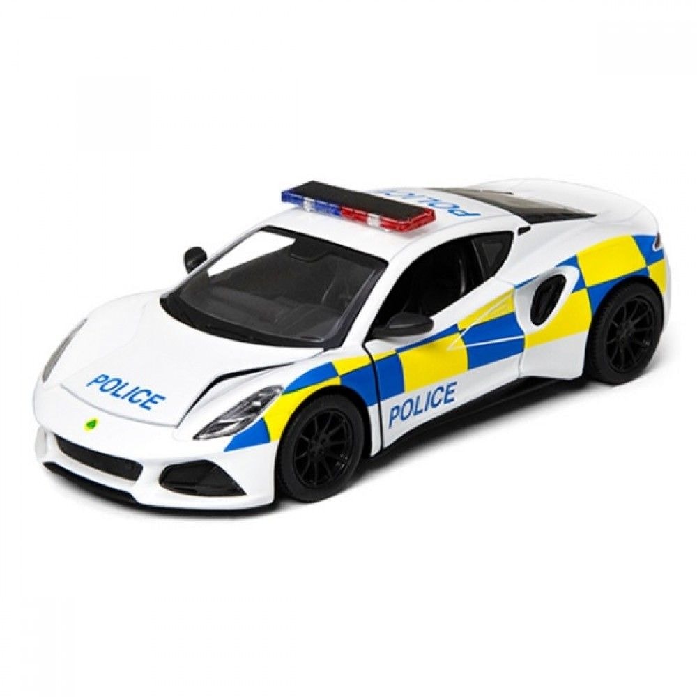 Машинка Kinsmart Lotus Emire Police металева