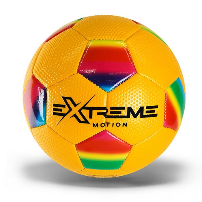 М'яч футбольний Extreme 5 жовтий купити