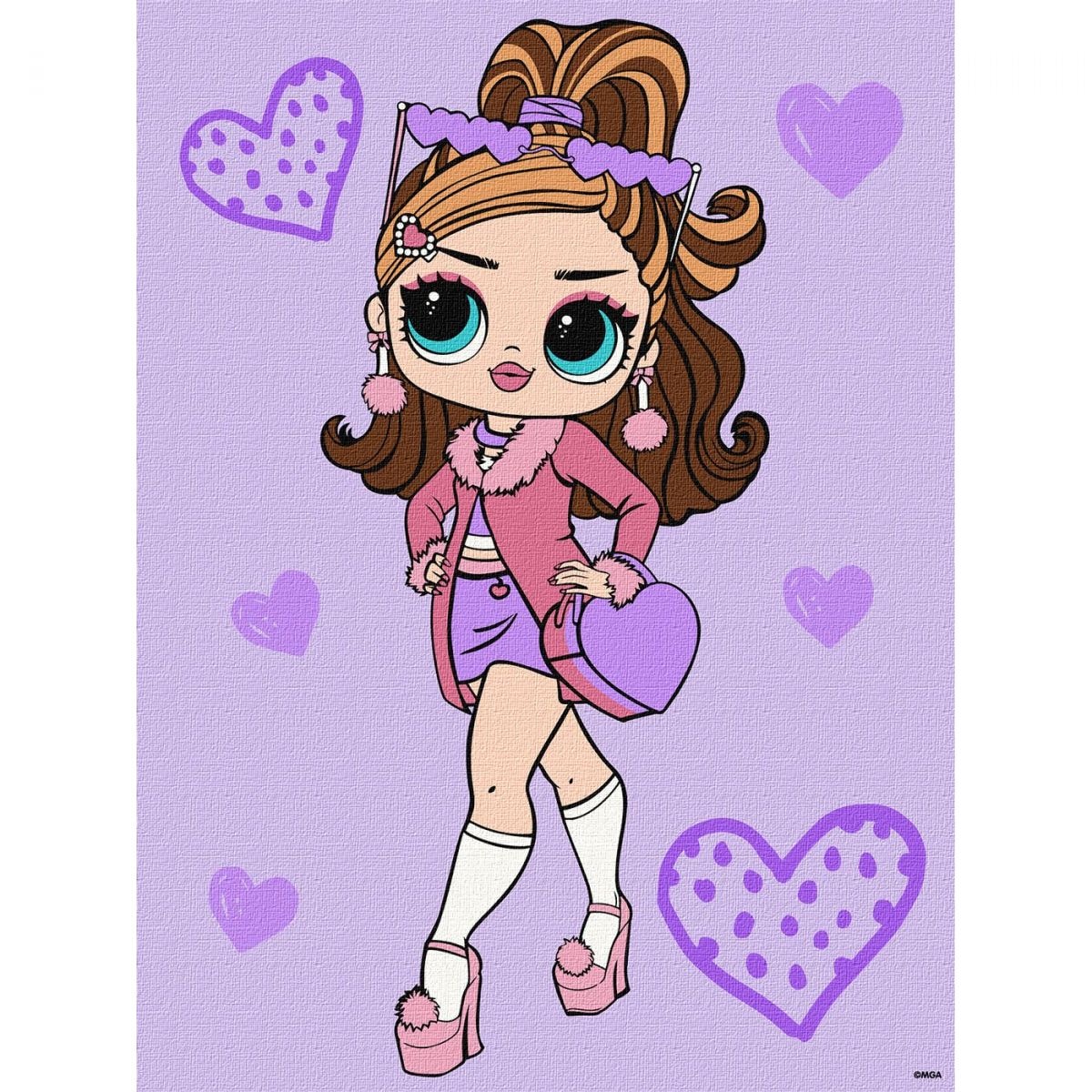 Картина за номерами L.O.L. Surprise! Tweens Fancy Gurl 30х40 см
