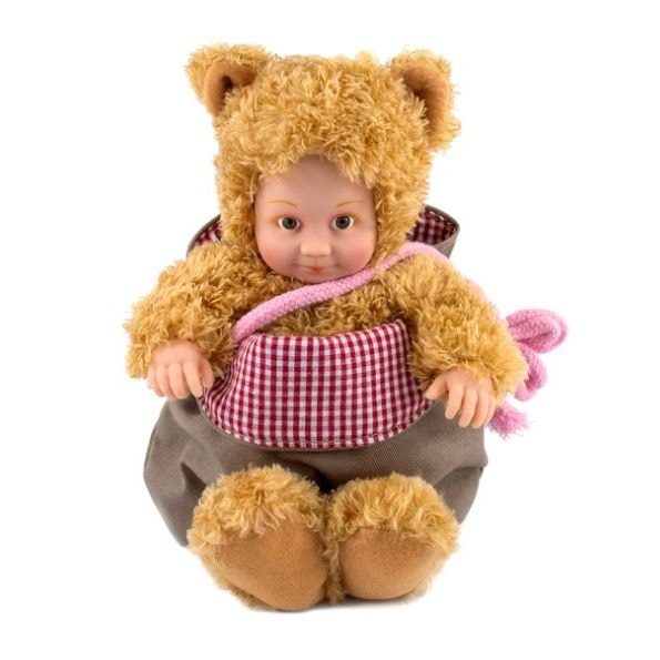 Купити ляльку-пупс Anne Geddes Маленьке Ведмежатко 23 см | Інтернет-магазин іграшок