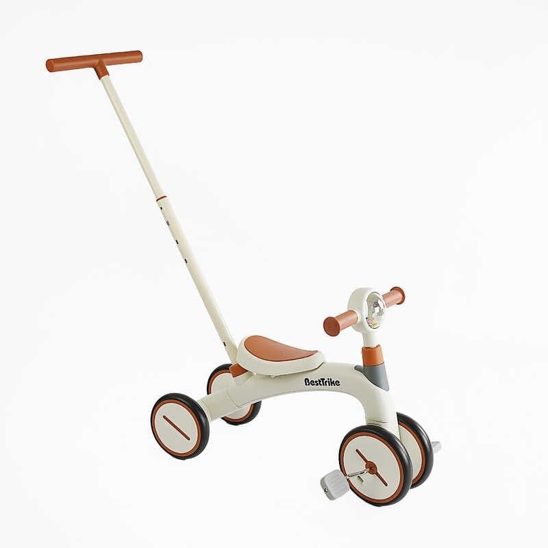 BestTrike триколісний велосипед з ручкою