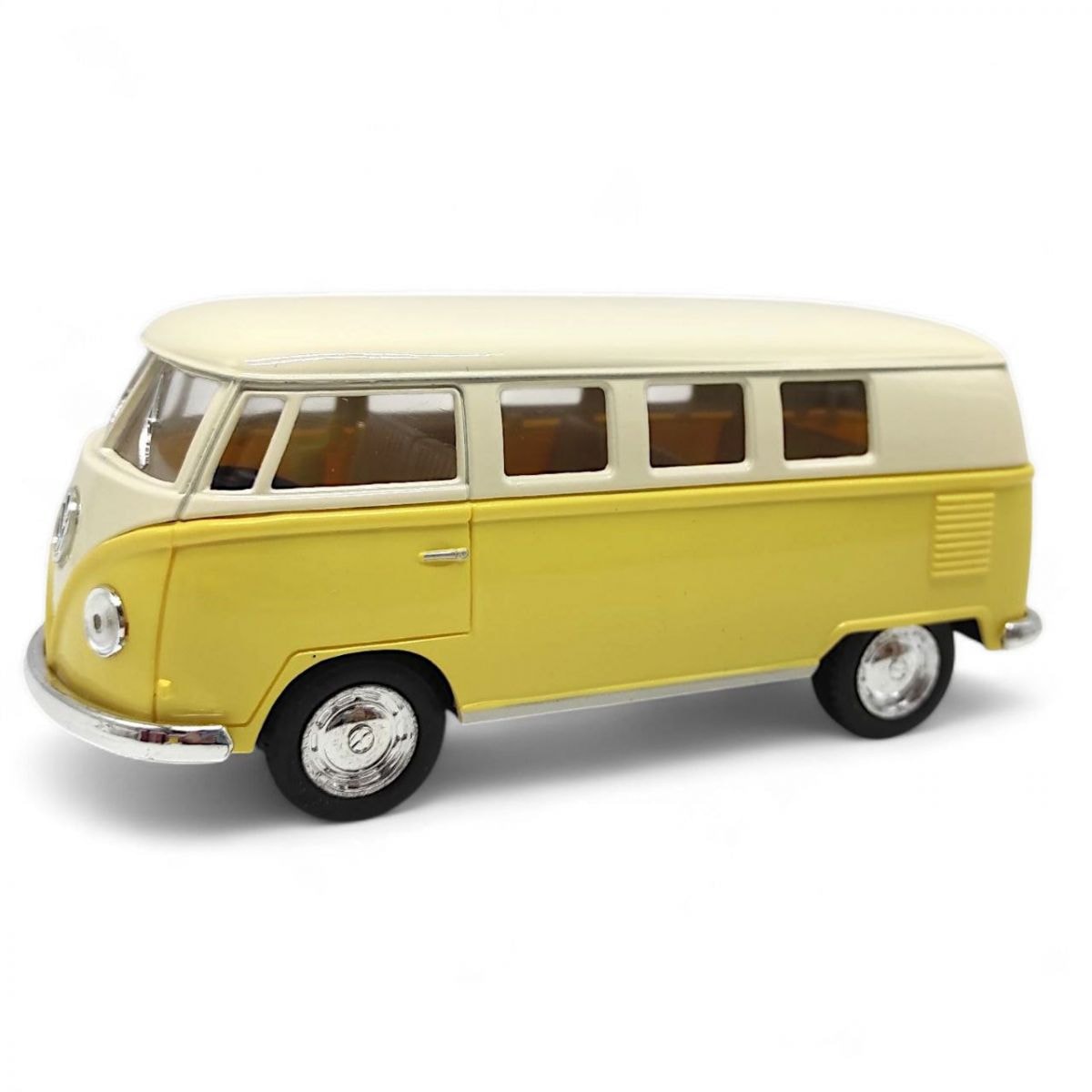 Машинка металева Автобус VOLKSWAGEN CLASSICAL BUS жовтий