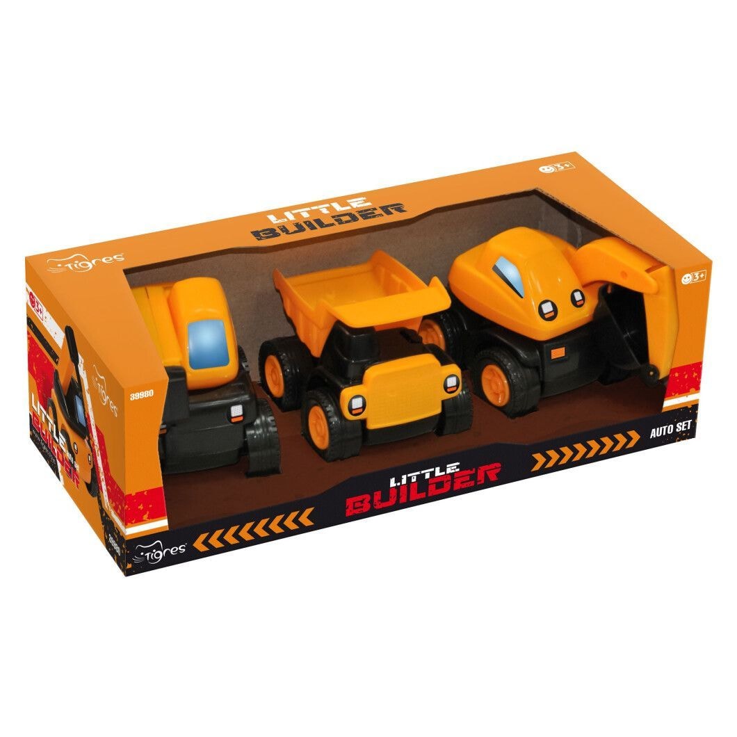 Набір авто Little Builder 3 шт Tigres купити