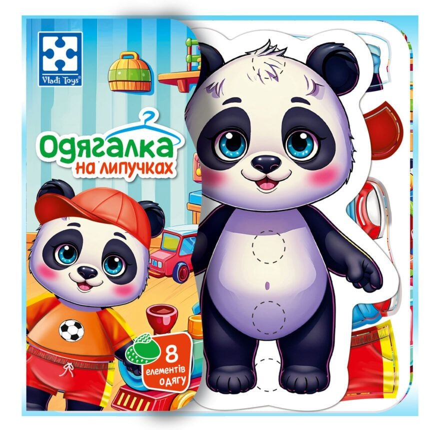 Гра з липучками Vladi Toys Панда - купити