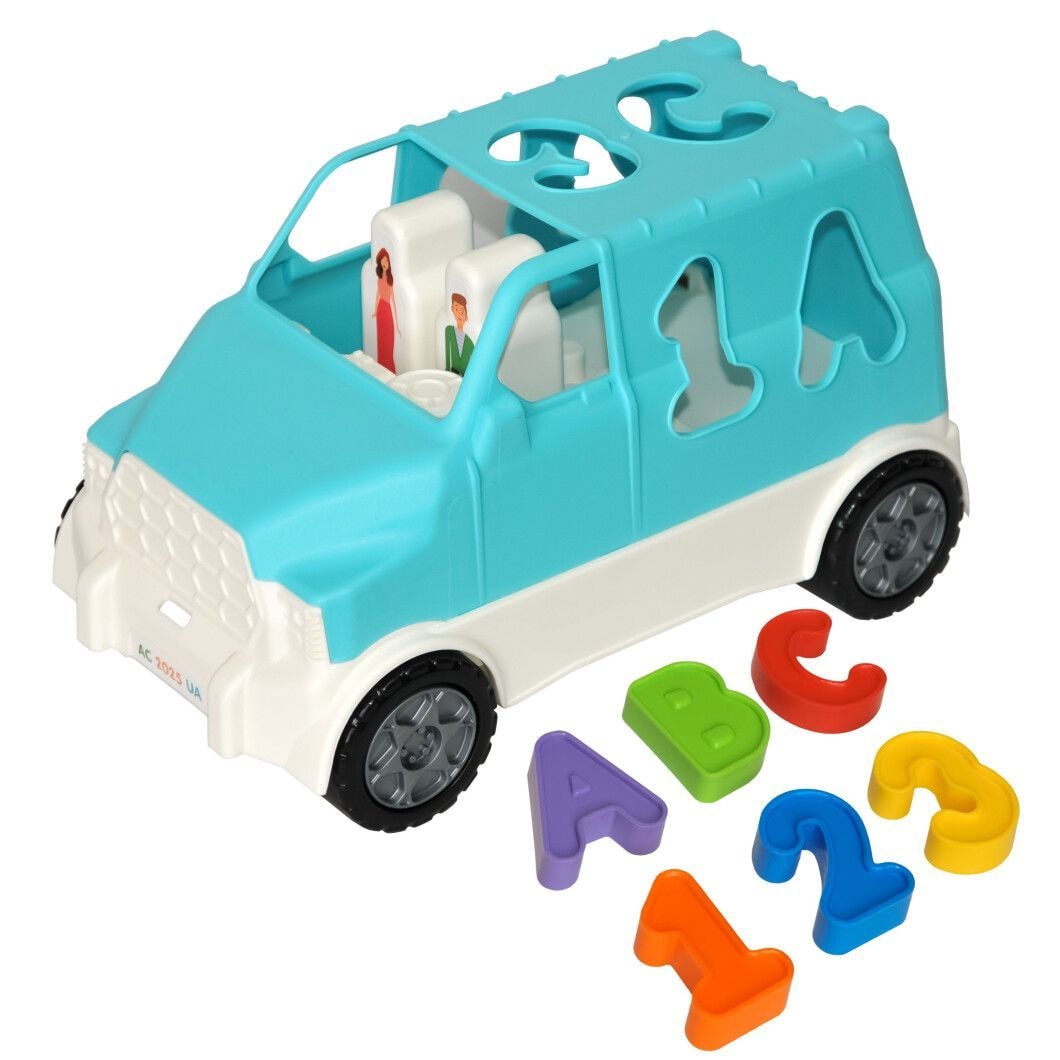 Авто Smart Wheels сортер 6 ел бірюзовий TIGRES