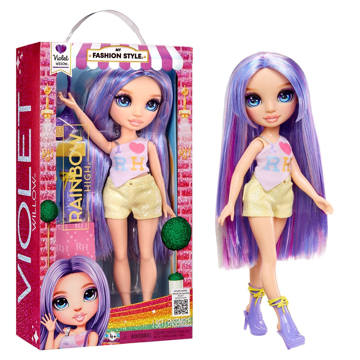 Лялька Rainbow High Віолетта My Fashion Style 27 см