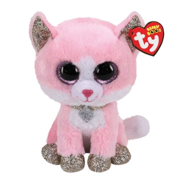 М'яка іграшка BEANIE BELLIES Рожеве кошеня FIONA 15 см