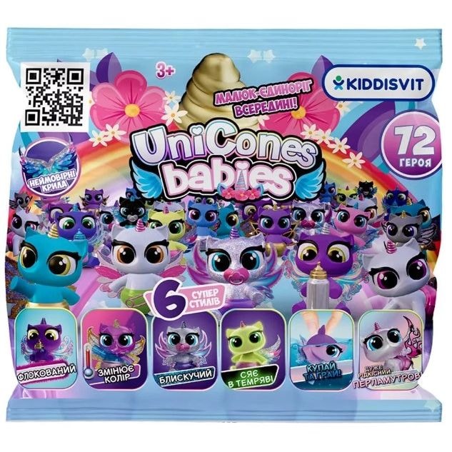 Колекційна фігурка-сюрприз UNICONES Babies – Єдиноріжок