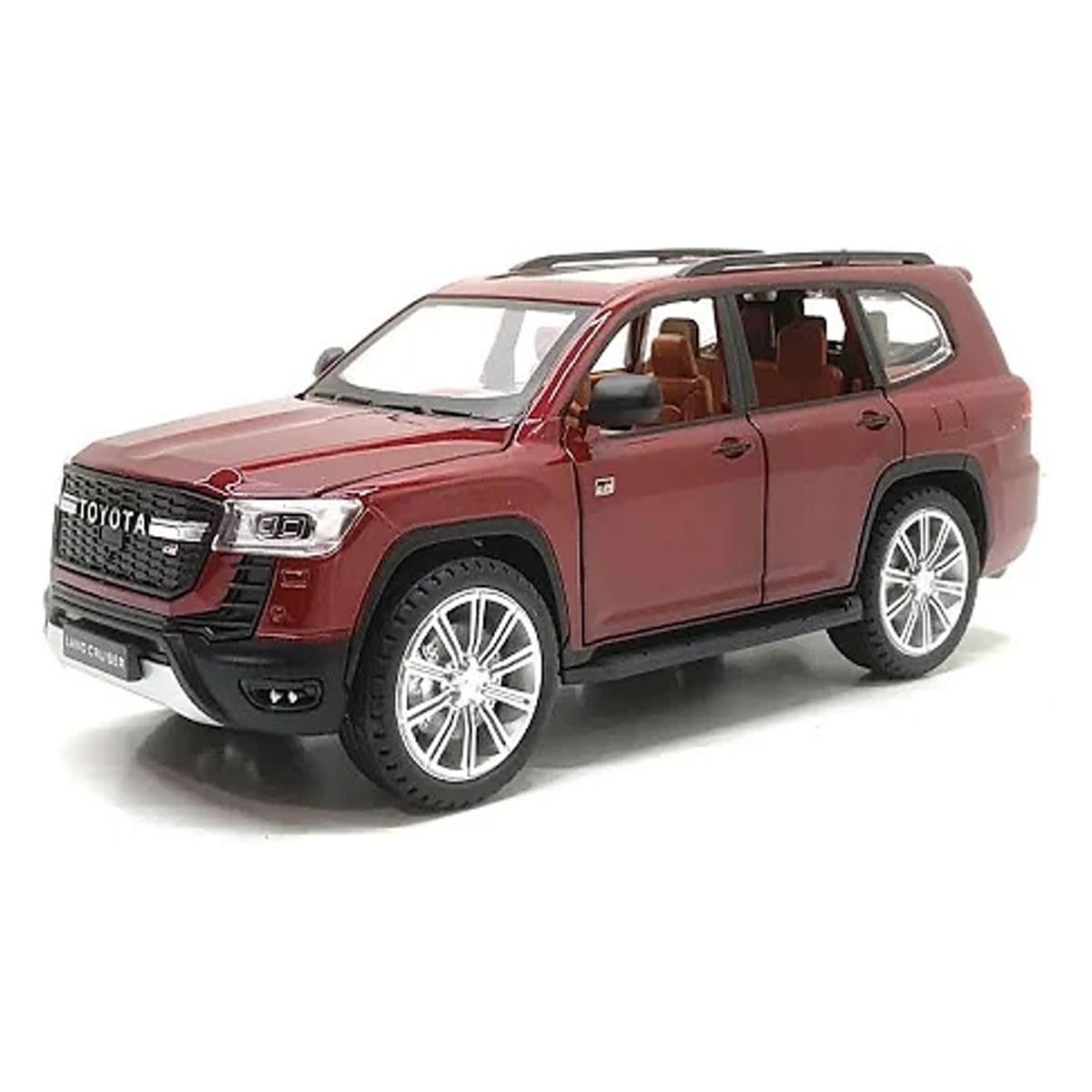 Автомодель металева TOYOTA LAND CRUISER коричневий