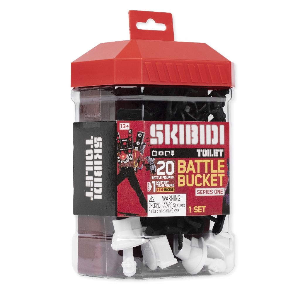 Набір колекційних фігурок Battle Bucket Skibidi Toilet