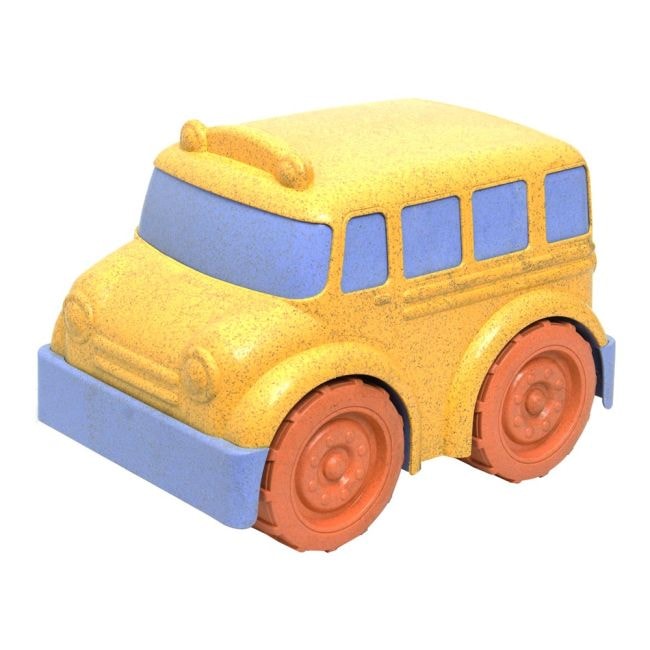 Іграшковий автобус пластиковий жовтий Roo Crew